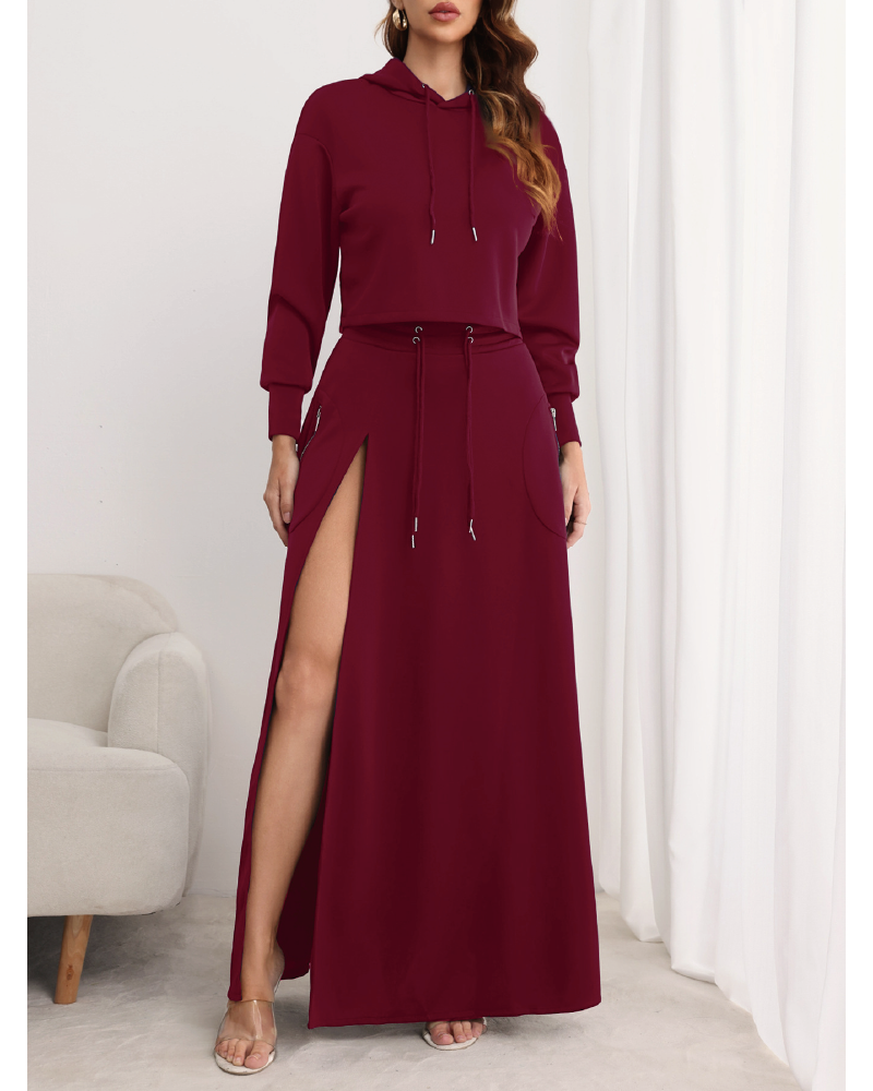 Cold Heart Skirt Set