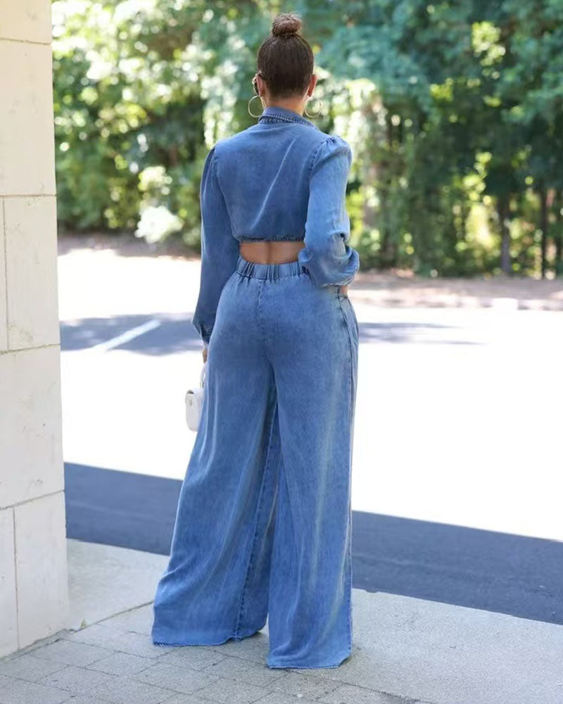 Casual & Sexy Denim Set