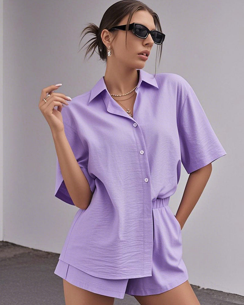 Comfy Season Short Set