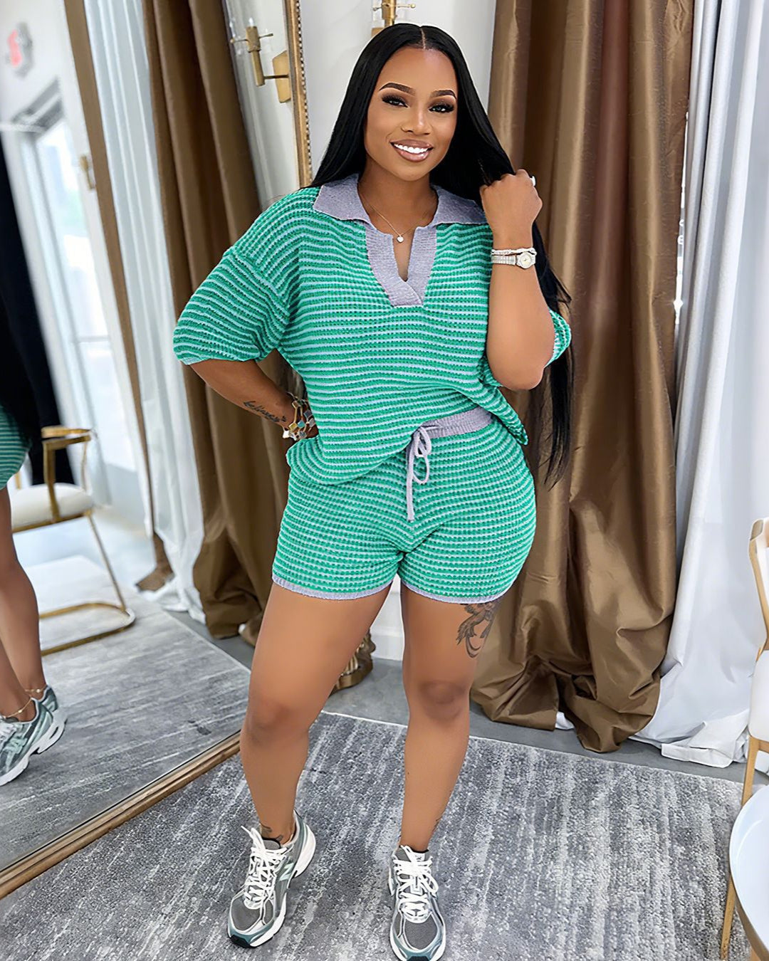 Breaking even short set