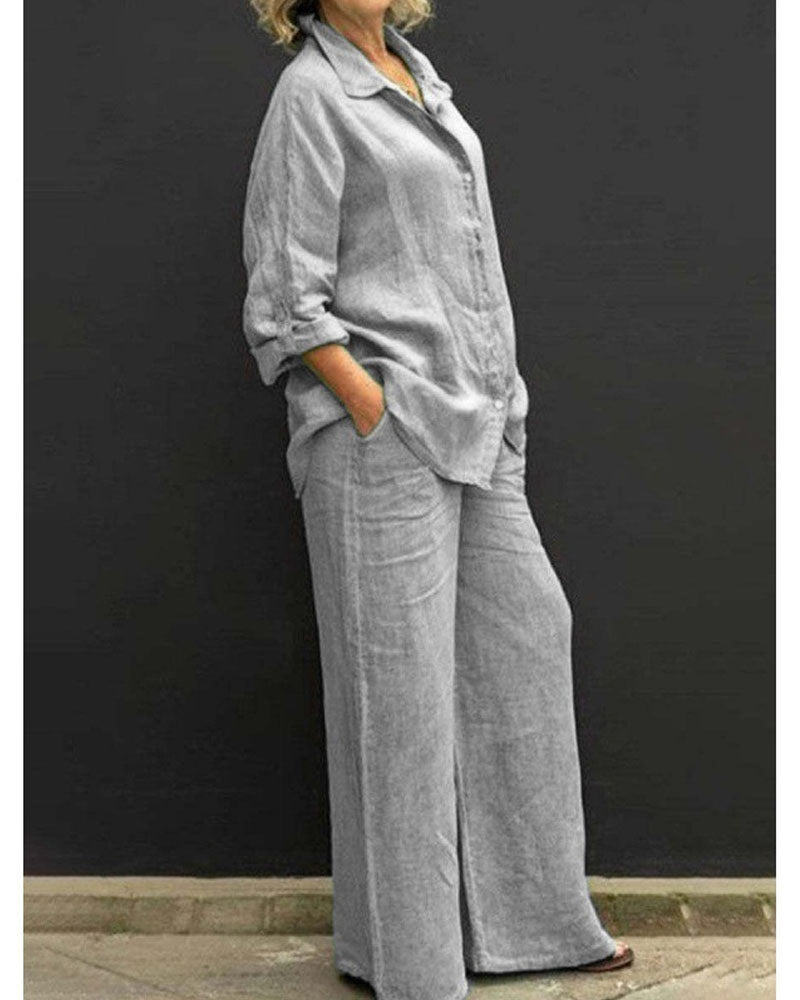 Saw The Signs Linen Set