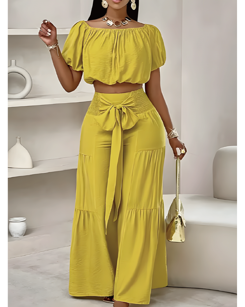 Take Me On A Vacay Pant Set