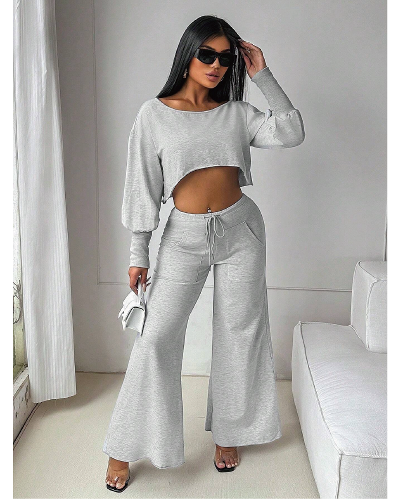 Wake Up Blessed Pant Set
