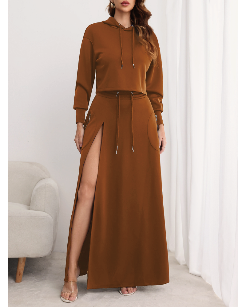 Cold Heart Skirt Set