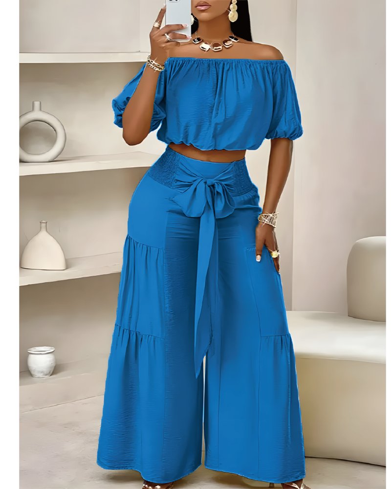 Take Me On A Vacay Pant Set