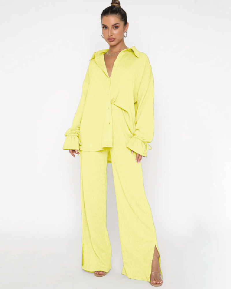 Effortlessly Chic Pant Set