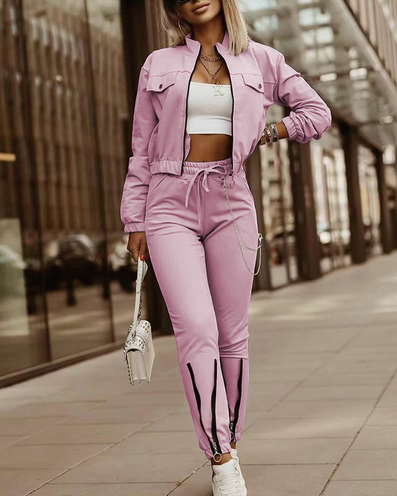 Splicing Jogger Set