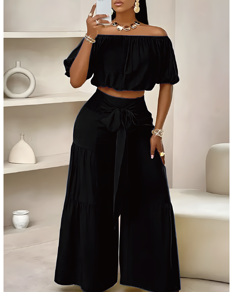 Take Me On A Vacay Pant Set