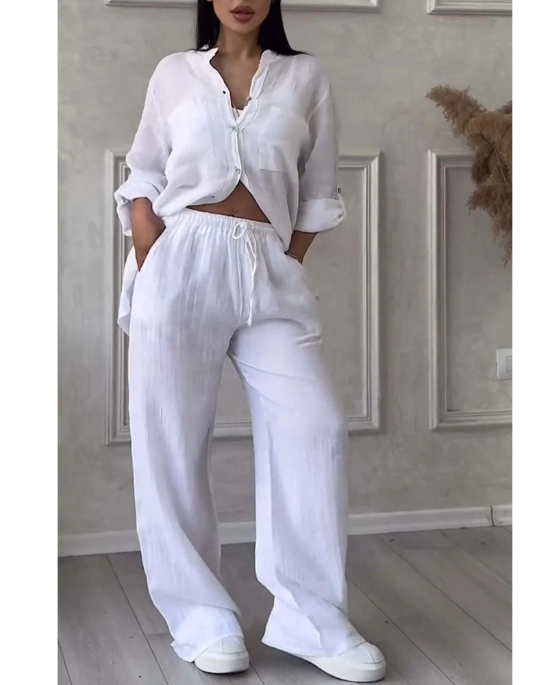 Brielle 2 Piece Linen Set