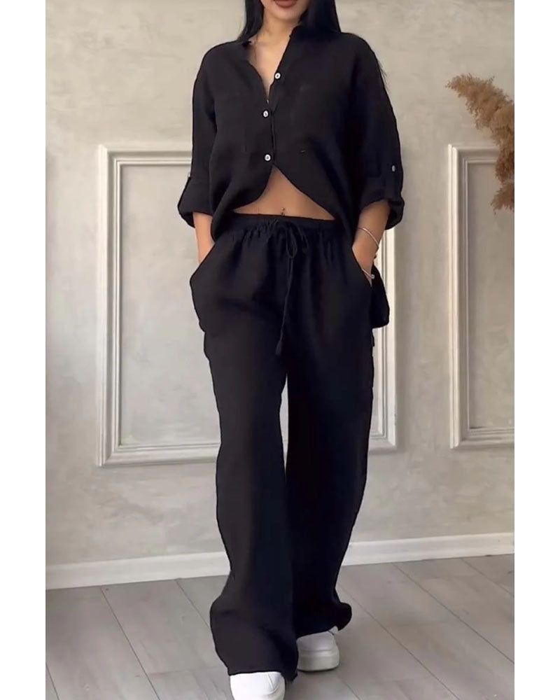 Brielle 2 Piece Linen Set