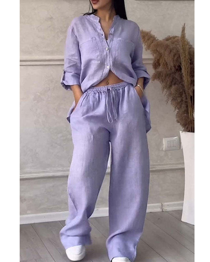 Brielle 2 Piece Linen Set