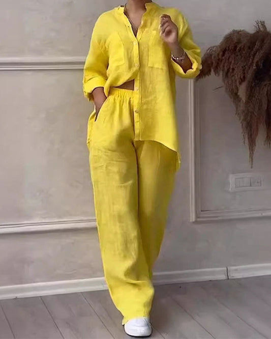 Brielle 2 Piece Linen Set